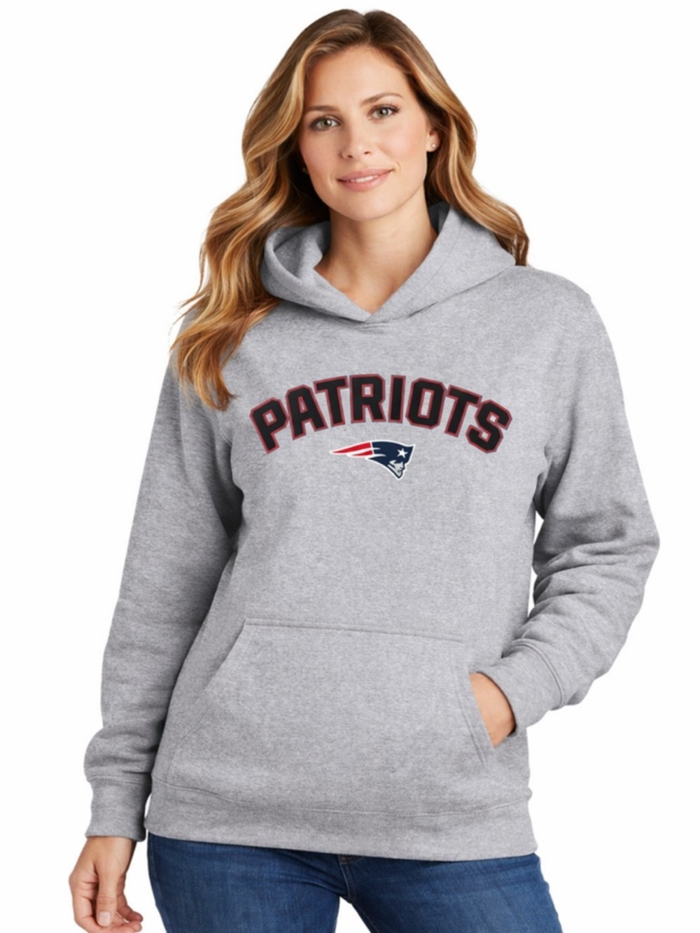 Reebok Patriots Hoodie – Size M | Fan-Core Streetwear | NFL‎ | Worn Condition
